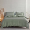 noche tencel bedsheets - fitted bed set (with quilt cover) nochesleep