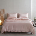 noche bamboo bedsheets - fitted bed set (with quilt cover) nochesleep
