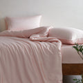 noche bamboo bedsheets - fitted bed set (with quilt cover) nochesleep